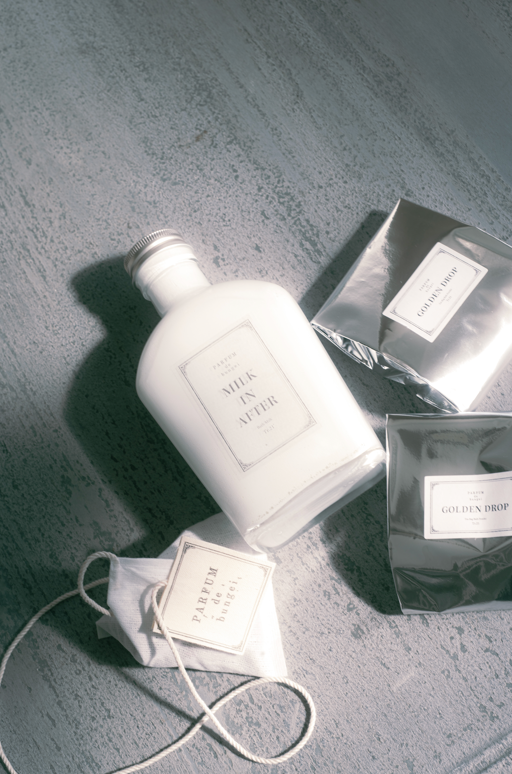 ゴールデン・ドロップ 紅茶につかる入浴剤 Tea Bag Bath Powder & Bath Milk  Tr.21
