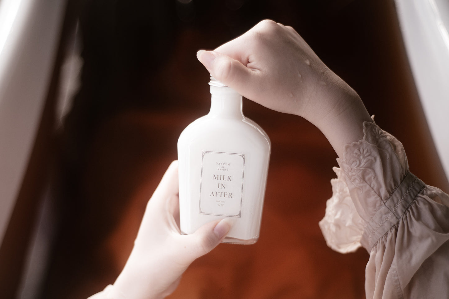 ゴールデン・ドロップ　紅茶につかる入浴剤 Tea Bag Bath Powder & Bath Milk  Tr.21